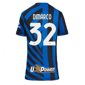 Inter Milan Federico Dimarco #32 Replika Hjemmebanetrøje Dame 2024-25 Kortærmet